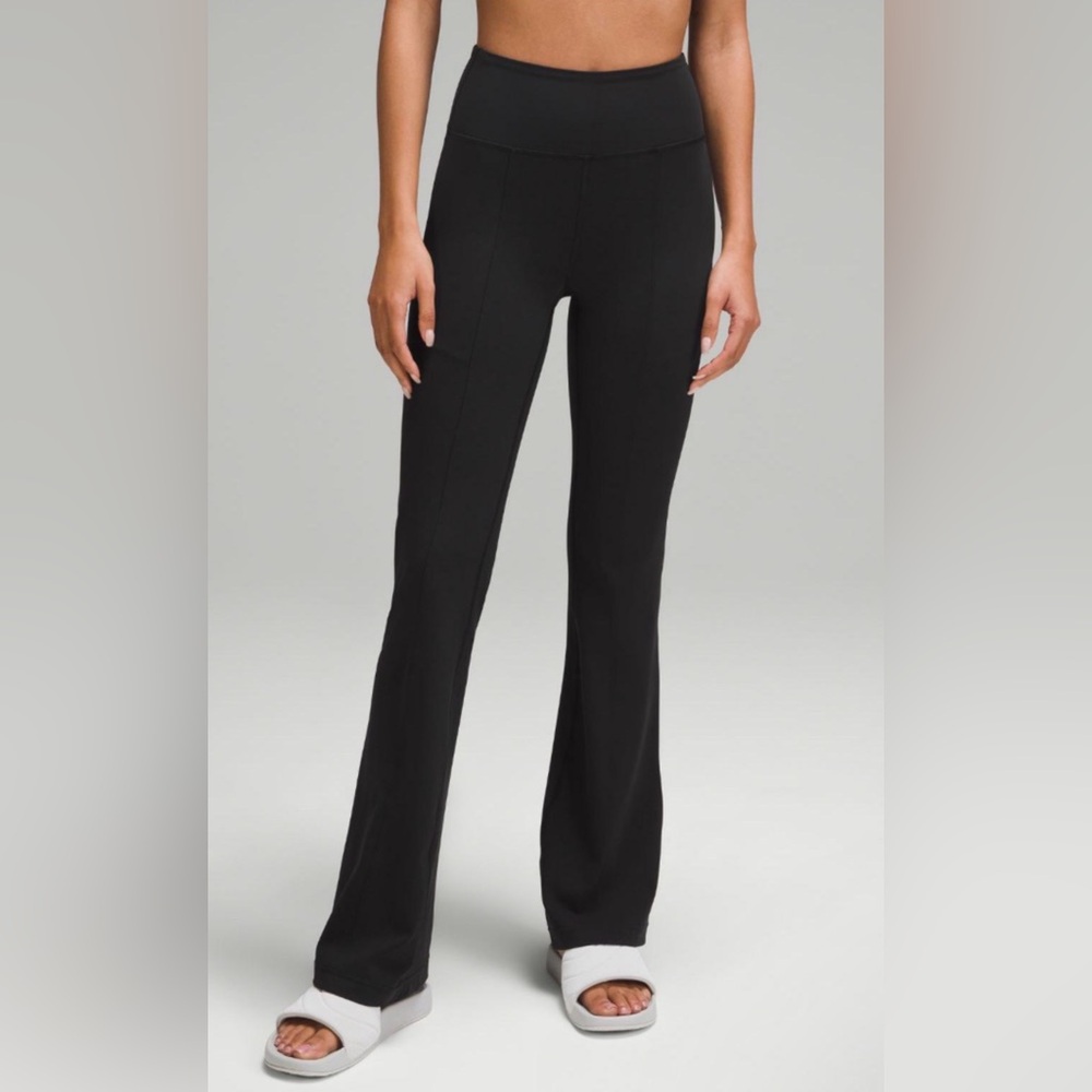 Lululemon High Rise Groove Flare Pants with pocket